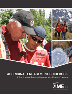 Aboriginal Engagement Guidebook - The College of Applied Biology