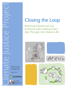 Closing the Loop - Pacific Institute for Climate Solutions