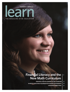 Learn Magazine - Teacher Regulation Branch