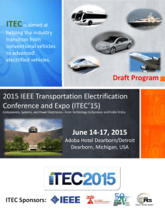 ITEC`15 - E-Motors Consulting, LLC