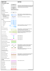 Map key - New Plymouth District Council