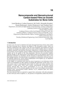 Nanocomposite and Nanostructured Carbon