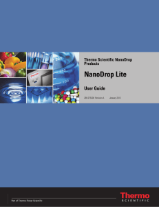 NanoDrop Lite