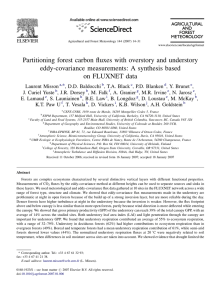 Partitioning forest carbon fluxes with overstory and understory eddy