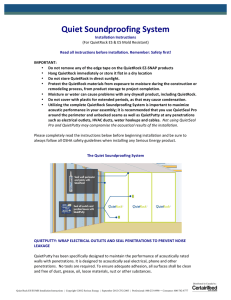 QuietRock ES Installation Guide