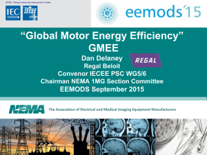 “Global Motor Energy Efficiency” GMEE