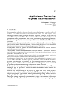 Application of Conducting Polymers in Electroanalysis