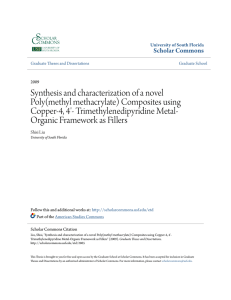 Composites using Copper-4, 4 - Scholar Commons