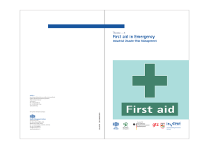 First aid in Emergency - Management Platform for Human Resource