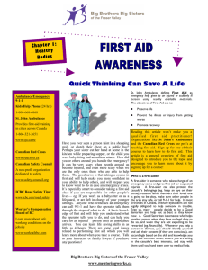 First Aid Awareness: Quick Thinking Can Save a Life
