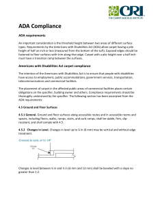ADA Compliance - Shehadi Flooring