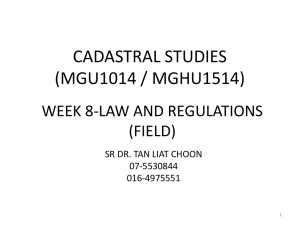 8-Law and Regulations (Field)