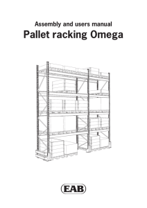 Pallet racking Omega