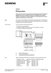 8022 Process Bus - Derossi Sistemi srl