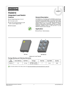 FDZ4010 datasheet