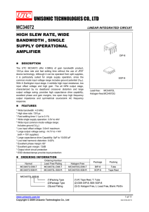 Unisonic Technologies Co., Ltd.