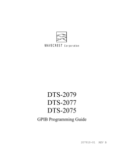 DTS-2079 DTS-2077 DTS-2075