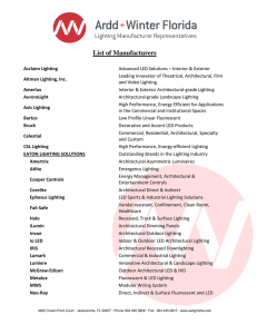 List of Manufacturers