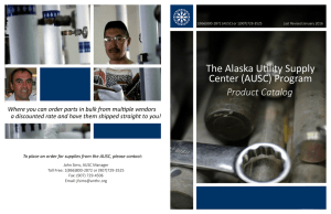 our AUSC Product Catalog. - Alaska Native Tribal Health Consortium