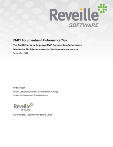 EMC Documentum Performance Tips