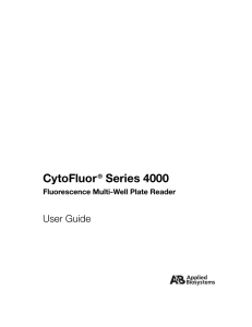 CytoFluor® Series 4000 Fluorescence Multi