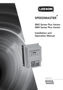 SM2/SM4 Vector Series Adjustable Speed AC Motor