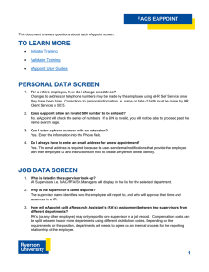 to learn more: personal data screen job data