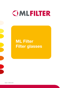 ML Filter Filter glasses - Fife Society for the Blind