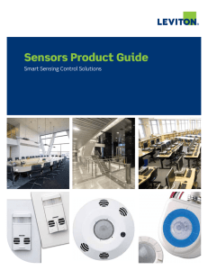 Sensors Product Guide - Phillips Pro Systems