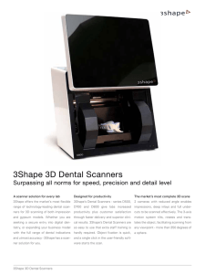 3Shape 3D Dental Scanners
