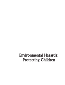 Environmental Hazards: Protecting Children