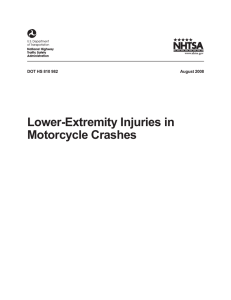 Lower-Extremity Injuries In Motorcycle Crashes