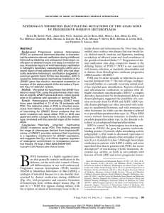 the PDF - Progressive Osseous Heteroplasia Association