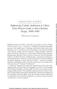 Catholicism in China, 1900–Present