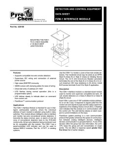 PC2001141 FZM-1 Module - Pyro-Chem