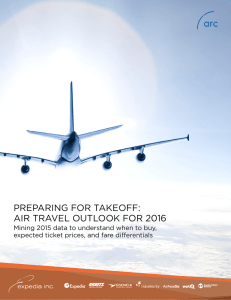 Preparing for Takeoff: Air travel outlook for 2016