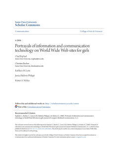 Portrayals of information and communication technology on World