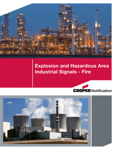 Explosion and Hazardous Area Industrial Signals