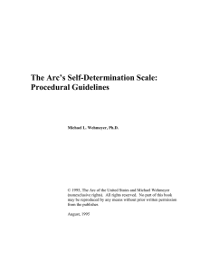 Use of The Arc`s Self