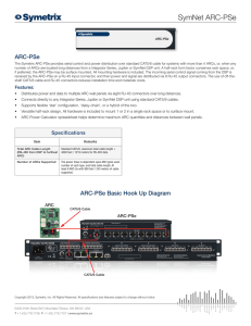 ARC-PSe Data Sheet