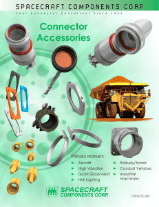 Connector Accessories - Spacecraft Components Corp.