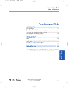 Power Supply and Media