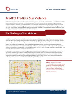 PredPol Predicts Gun Violence