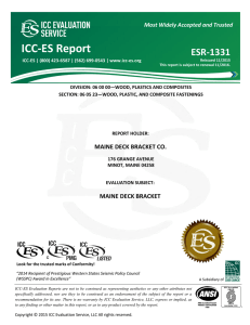 ESR-1331 - ICC-ES