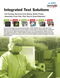 Test Solutions Brochure