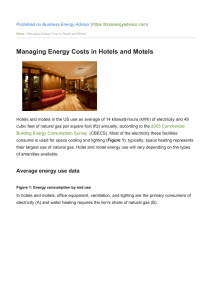 Managing Energy Costs in Hotels and Motels