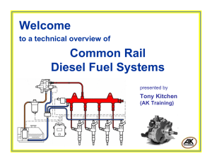 Welcome Common Rail Diesel Fuel Systems