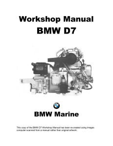 BMW D7 Workshop Manual - kb