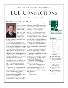 ECE Newsletter 2007.pub - North Dakota State University