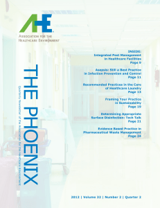 INSIDE: Integrated Pest Management in Healthcare Facilities